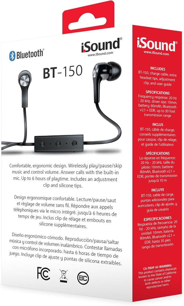 iSound DGHP-5612 BT-150 Wireless Stereo Headset