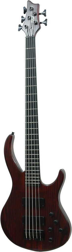 IYV, 5-String Electric Bass, Trans red (IBA-500)