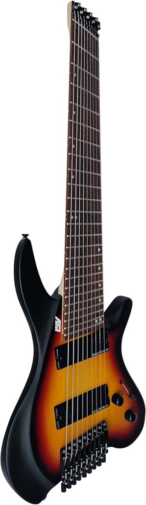 IYV 9 String Solid-Body Electric Guitar, Right, 3TS (ISHLFF9-550 SB)