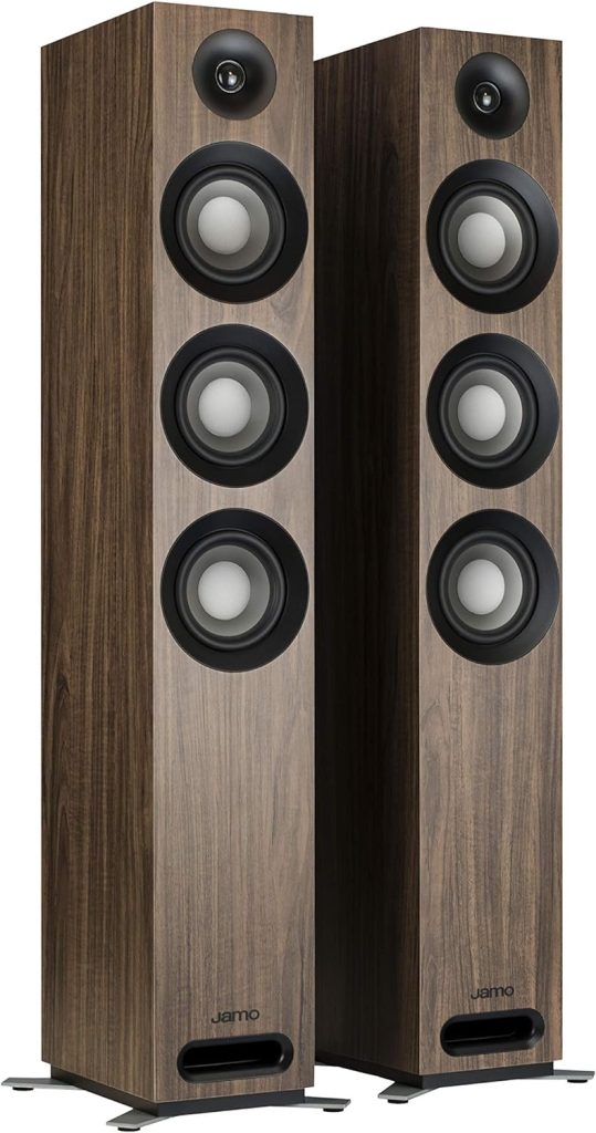 Jamo Studio Series S809 Floorstanding Speaker Pair (Walnut)