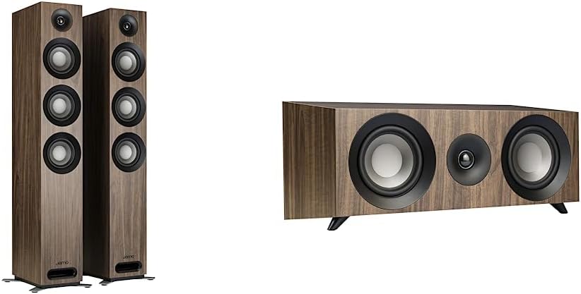 Jamo Studio Series S809 Floorstanding Speaker Pair (Walnut)  Studio Series S 83 CEN-WL Walnut Center Speaker