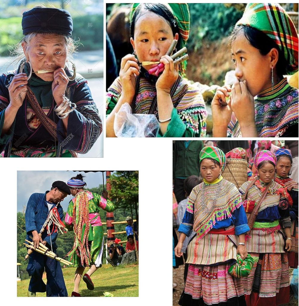 Jaw harp Jews harp Mouth Harp lips twanger DAN MOI Hmong vietnamese Viet Nam Handmade LARGE RANGE