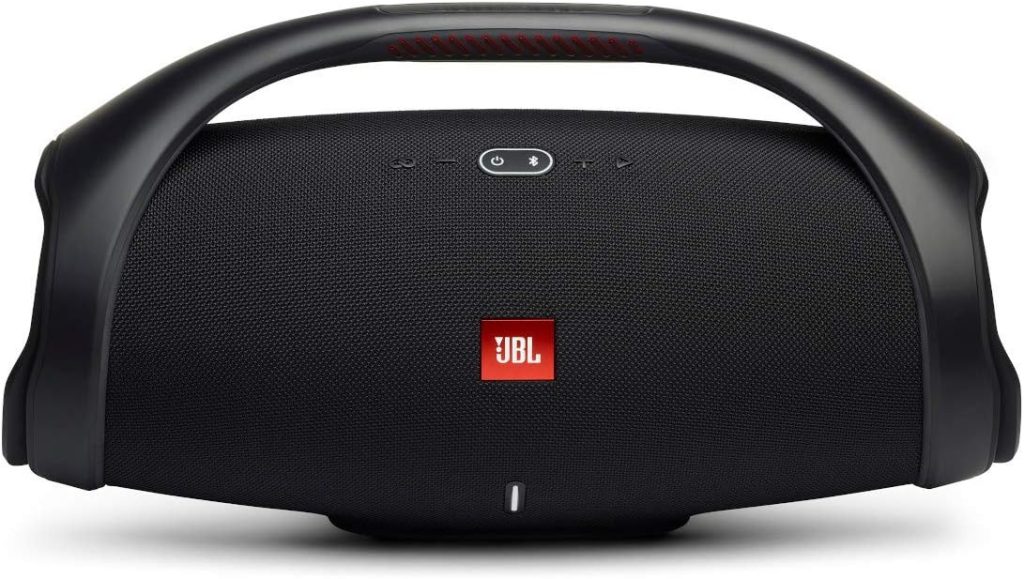 JBL Boombox 2 - Portable Bluetooth Speaker, Powerful Sound and Monstrous Bass, IPX7 Waterproof, 24 Hours of Playtime, Powerbank, JBL PartyBoost for Speaker Pairing, for Home and Outdoor(Black)