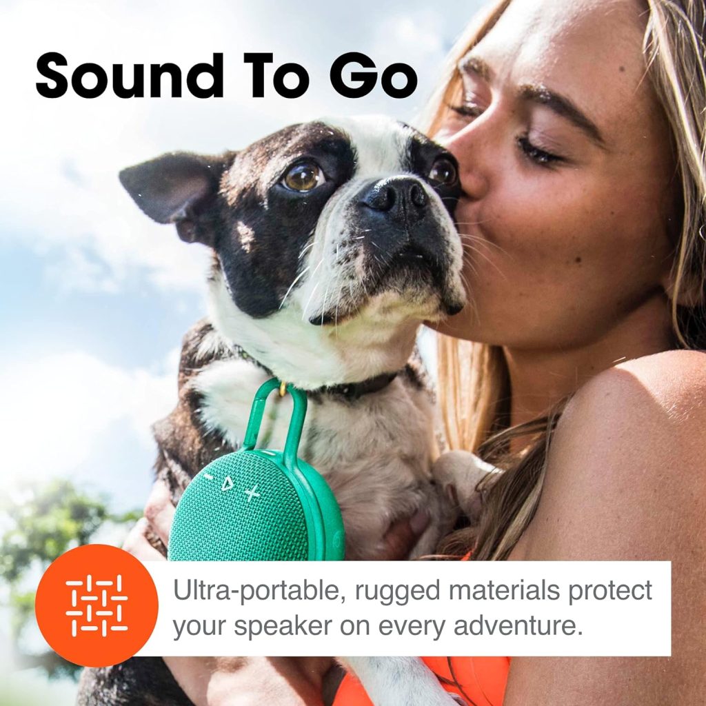 JBL Clip 3, Black - Waterproof, Durable  Portable Bluetooth Speaker - Up to 10 Hours of Play - Includes Noise-Cancelling Speakerphone  Wireless Streaming