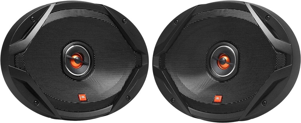 JBL GX962 600W Peak Power 6 x 9 2-Way GX Series Coaxial Car Audio Speakers - Pair,black