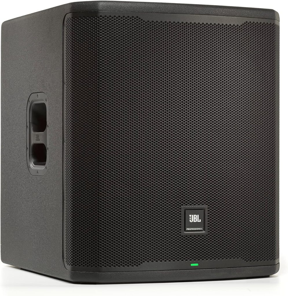 JBL Professional PRX918XLF Next-Generation 18-Inch Powered Portable 2-Way Subwoofer with DSP, 12-band parametric EQ, and Built-in Effects, Black