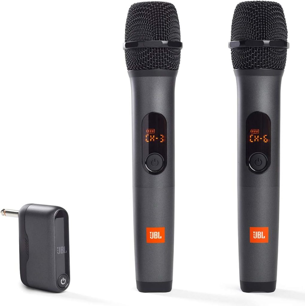 JBL PartyBox 1000 Premium High Power Portable Wireless Bluetooth Audio  System Bundle with JBL PMB100 Wired Dynamic Vocal Mic and Cable - Black