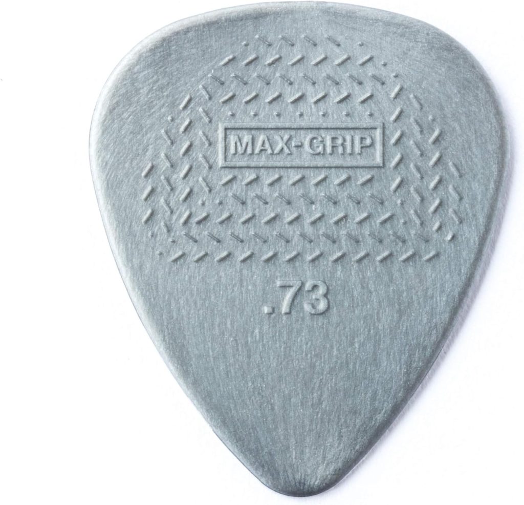 JIM DUNLOP 449P.73 Max-Grip® Nylon Standard, Gray, .73mm, 12/Players Pack