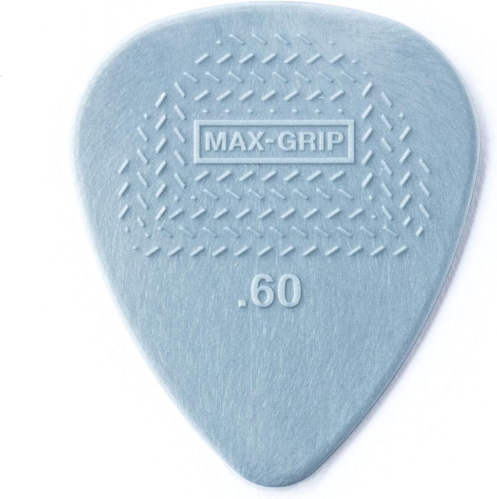 Jim Dunlop Max-Grip® Nylon Standard, Light Gray, .60mm, 12/Players Pack