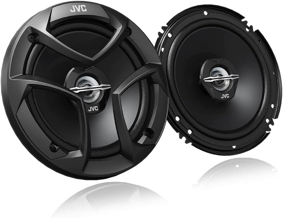 JVC CS-J620 300W 6.5 CS Series 2-Way Coaxial Car Speakers, Set of 2