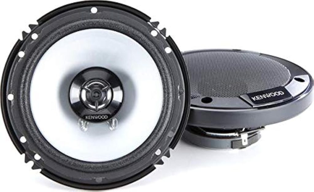 Kenwood KFC-1666S 300 Watts 6.5 2-Way Car Coaxial Speakers with Sound Field Enhancer - Pair