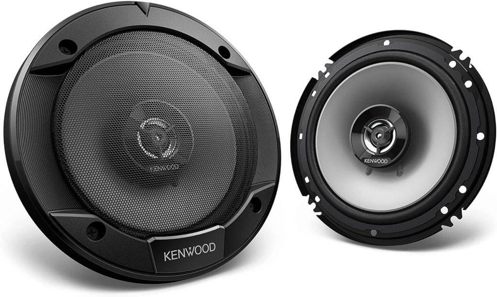 KENWOOD KFC-1666S Car Stereo Speaker 6-1/2 2-Way Speakers with Powerful Sound and Easy Installation - Elevate Your Car Audio