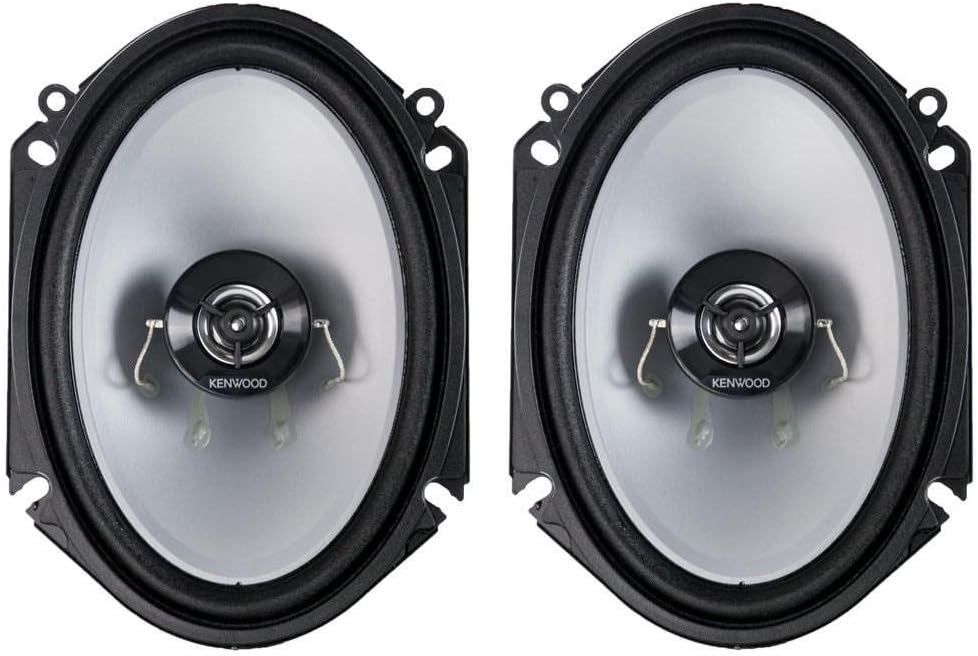 Kenwood KFC‑C6866S 6x8 2‑Way 250 Watt Car Stereo Speakers - Pair