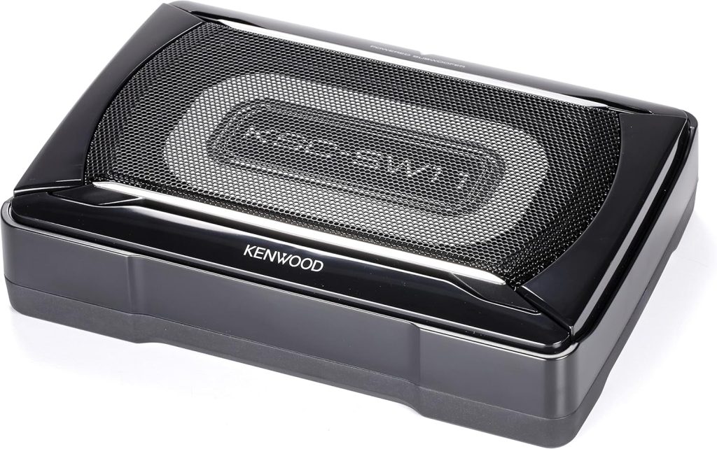 Kenwood KSC-SW11 Compact Powered Enclosed Subwoofer for CAR
