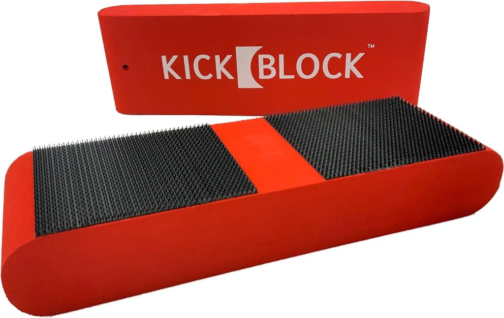 KickBlock - World’s Best Bass Drum Anchor System (Brick Red)