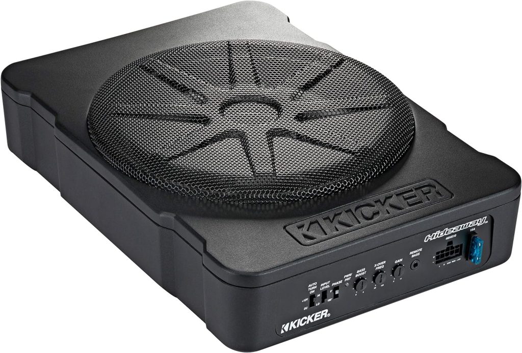 KICKER 46HS10 Compact Powered 10-inch Subwoofer