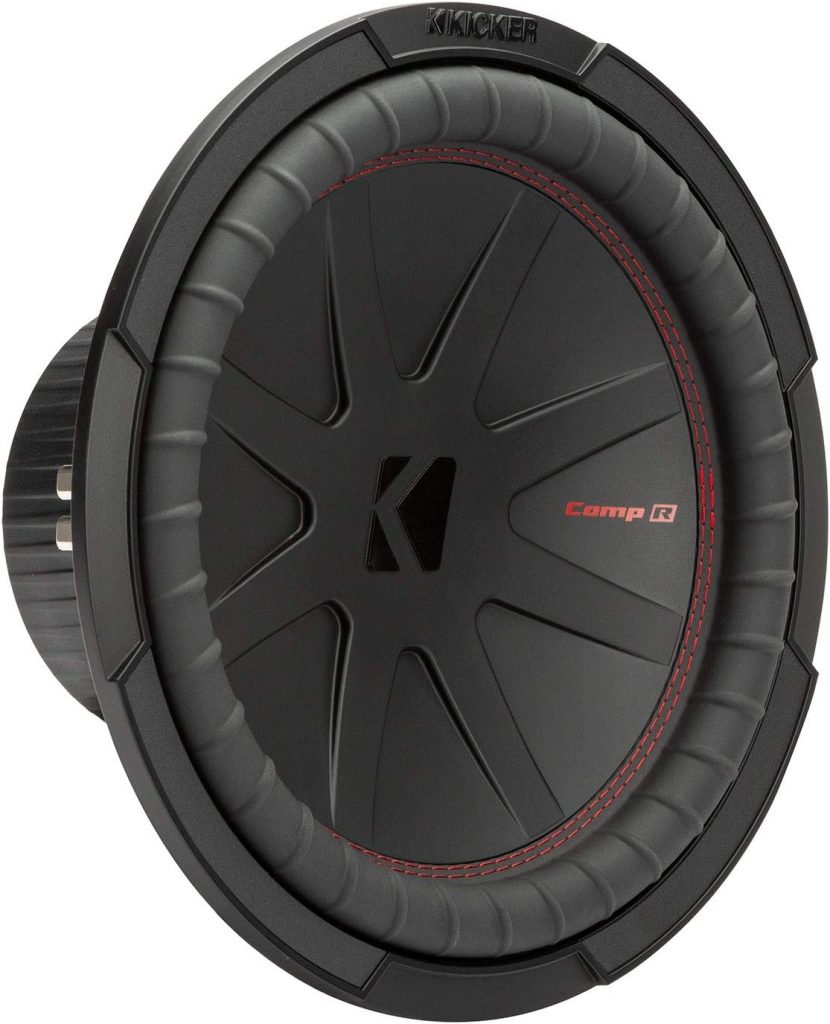 KICKER CompR 12(30cm) Subwoofer, DVC, 2-ohm, RoHS Compliant