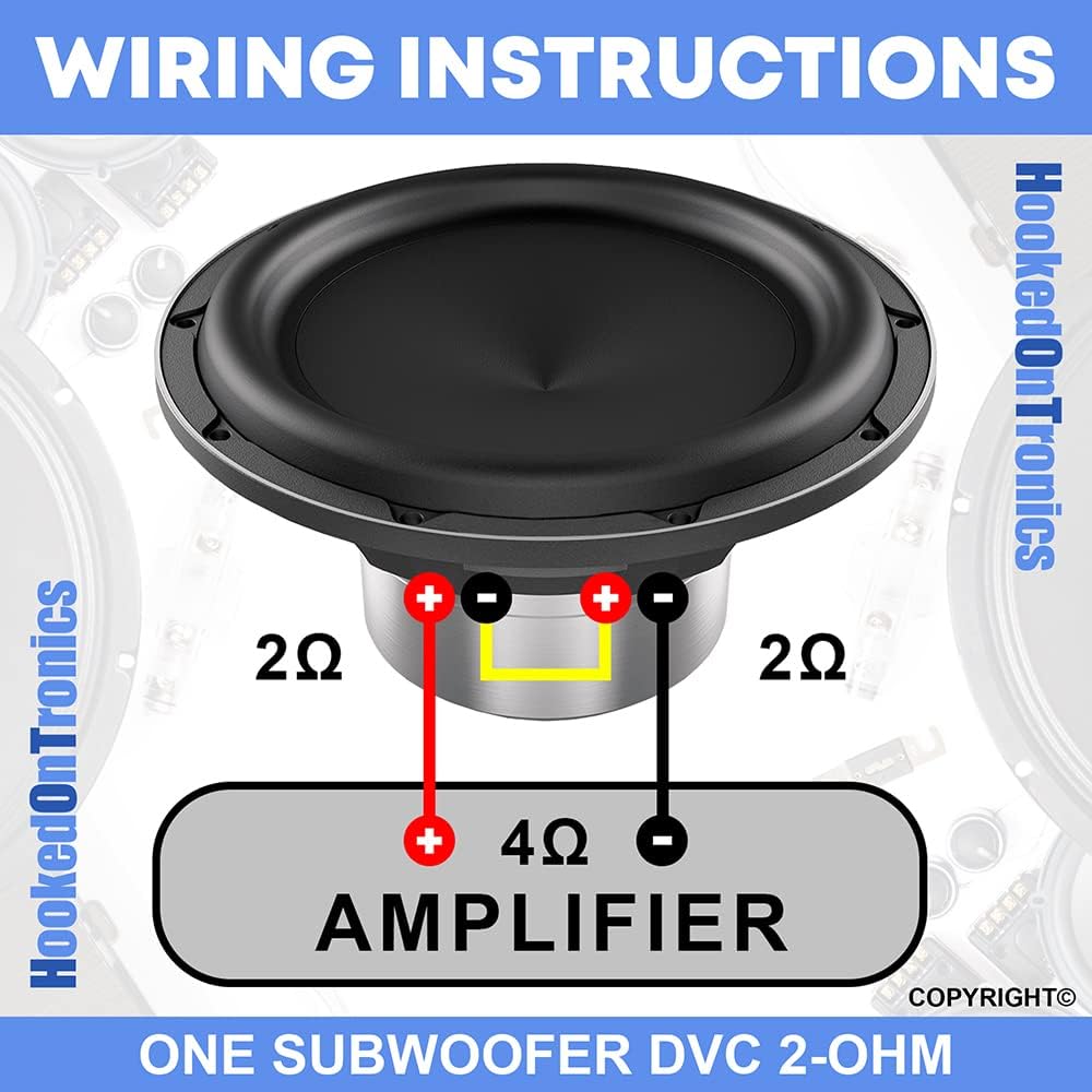 KICKER Subwoofer and Amp Package of 3 Items - 15 L7S 2000 Watt Sub, DS18 Class D Monoblock Amplifier, and Complete 0AWG Wiring Kit