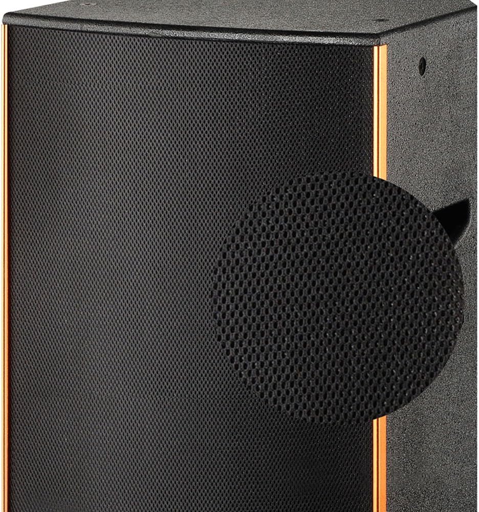 KISSTAKER 57x20inch Speaker Fabric Cloth - Stereo Grill Mesh for Speaker Box Repair-Black-Recover Your Speaker in Minutes