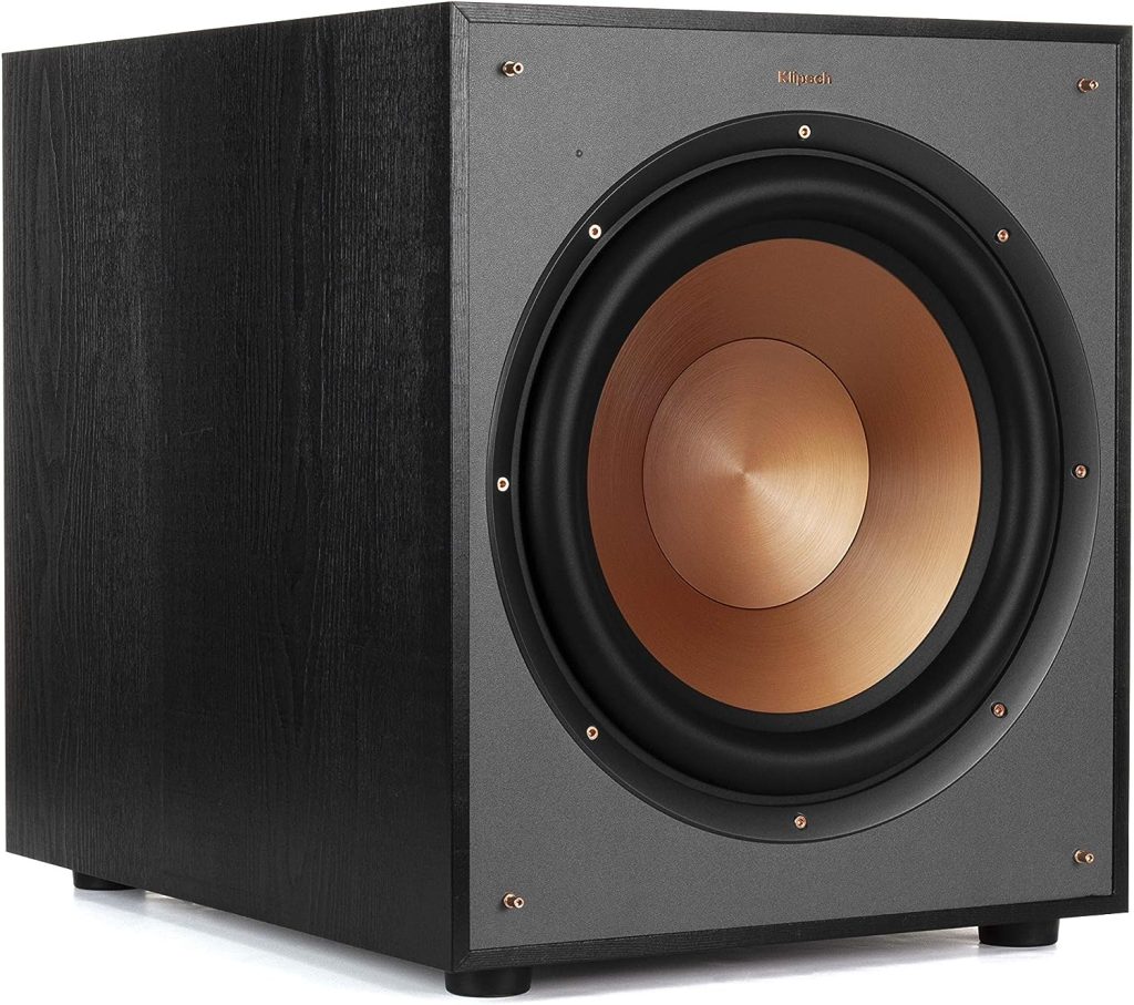 Klipsch R-120SW Subwoofer, Black