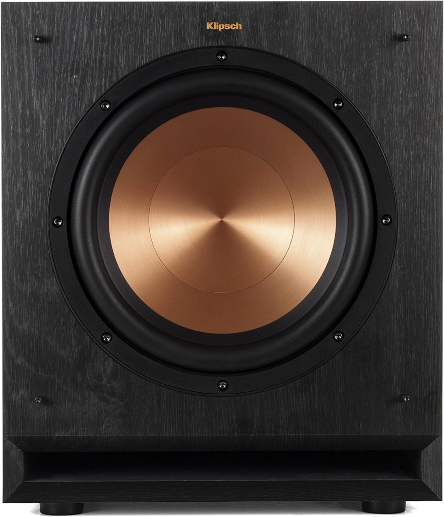 Klipsch SPL-100 10 Powered Subwoofer, Black