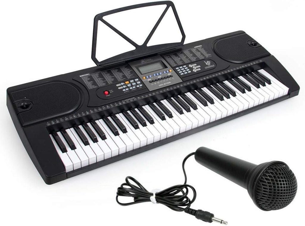 Kmise, 61-Key Digital Pianos-Home, Portable Electric Keyboard for Beginners