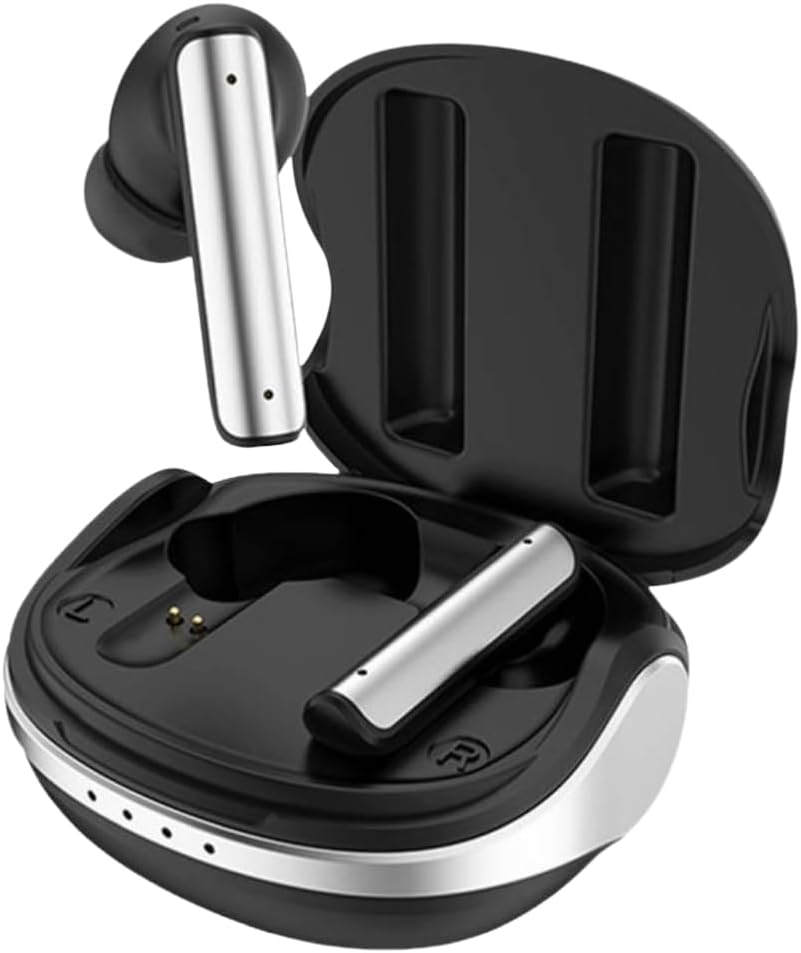 Knight  King Bluetooth 5.3 Noise Cancelling Earbuds Waterproof Sports Mini in Ear Buds Touch True Wireless Stereo Earphone