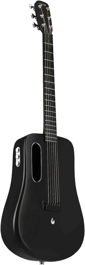 LAVA ME 2 Acoustic-Electric Carbon Fiber Guitar w/Effects, Super AirSonic 36 Black