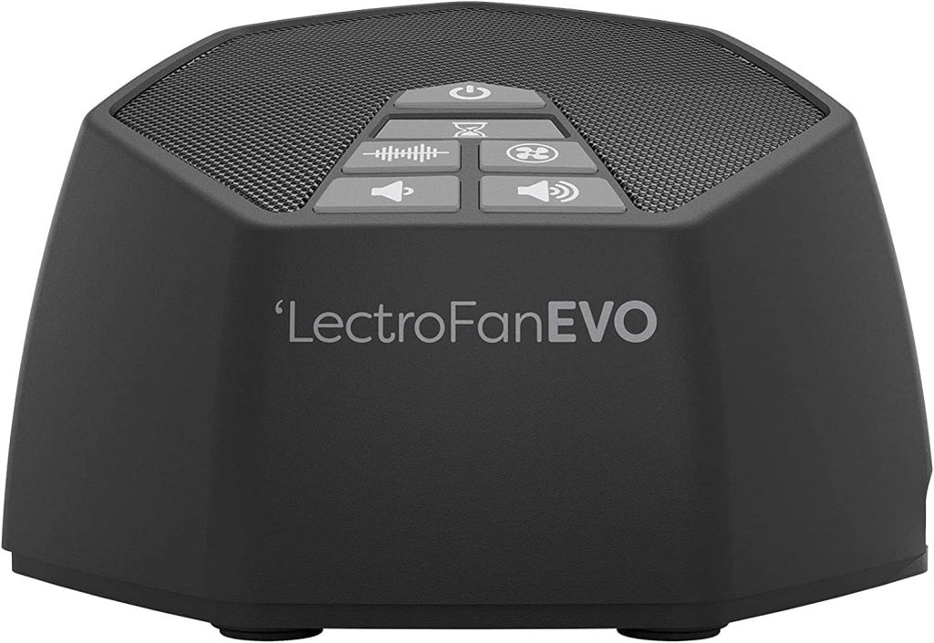 LectroFan EVO Guaranteed Non-Looping Sleep Sound Machine with 22 Unique Fan Sounds, White Noise Variations, and Ocean Sounds, with Sleep Timer