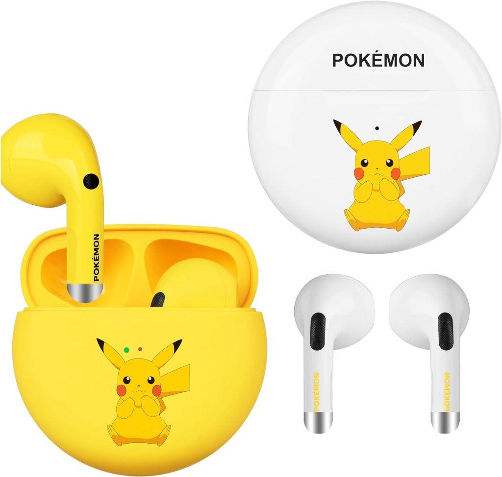 Leepenk 2 Pack Kids Wireless Earbuds with Charging Case for Small Ears Adults, Bluetooth 5.2 Touch Control Wireless Earbuds for Kids, Kids Ear Buds for Fans of Anime Character Enthusiasts Gifts