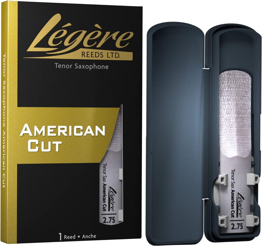 Légère Reeds Premium Synthetic Woodwind Reed, Tenor Saxophone, American Cut, Strength 2.75 (TSA2.75)