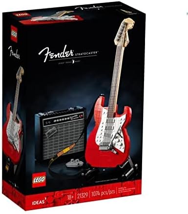 LEGO Ideas 21329 Fender Stratocaster w/Amplifier (1074 pcs) Movie Minifigure Blind Bag