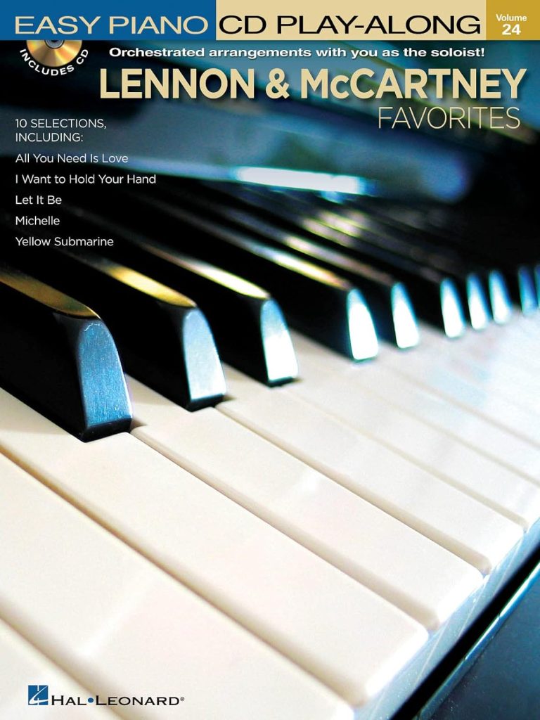 Lennon  McCartney Favorites: Easy Piano CD Play-Along Volume 24 (Easy Piano Cd Play-along, 24)