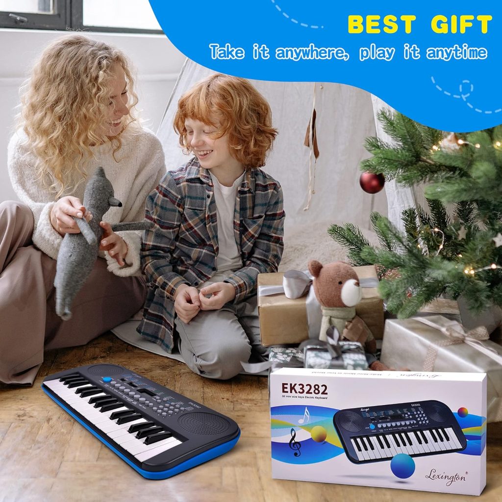 Lexington EK3282 32-Key Mini Electric Digital Portable Keyboard Piano Musical Gift for Kids