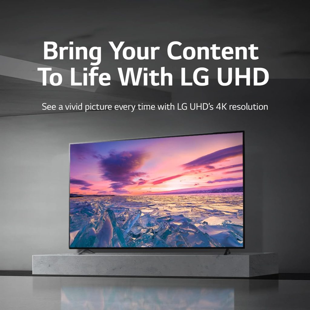 LG 65-Inch Class UQ7570 Series Compatible with Alexa 4K Smart TV, AI-Powered 4K, Cloud Gaming (65UQ7570PUJ, 2022) S65Q 3.1ch High-Res Audio Sound Bars, Black