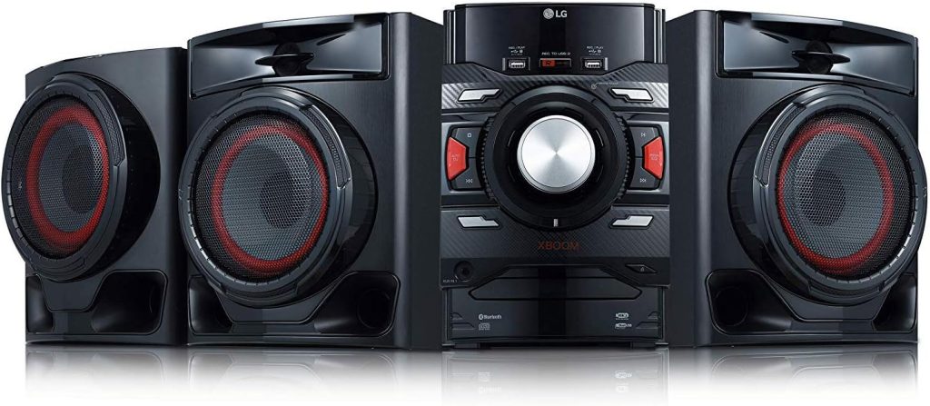 LG CM4590 XBOOM XBOOM Bluetooth Audio System with 700 Watts Total Power,Black