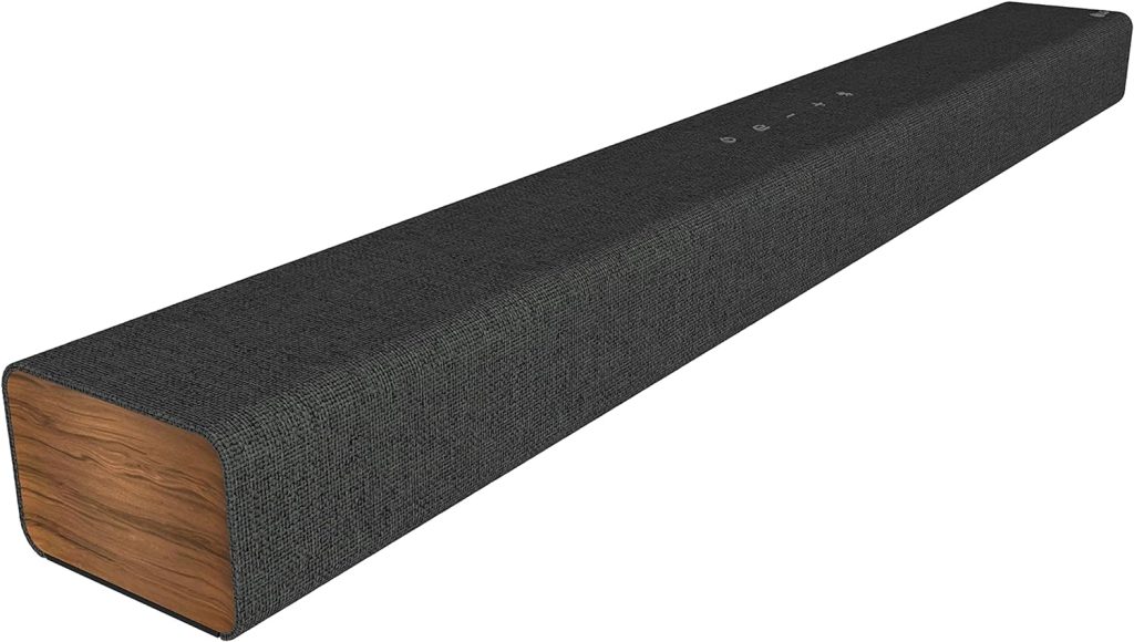 LG SP2 2.1 Channel 100W Sound Bar with Built-in Subwoofer in Fabric Wrapped Design – Black