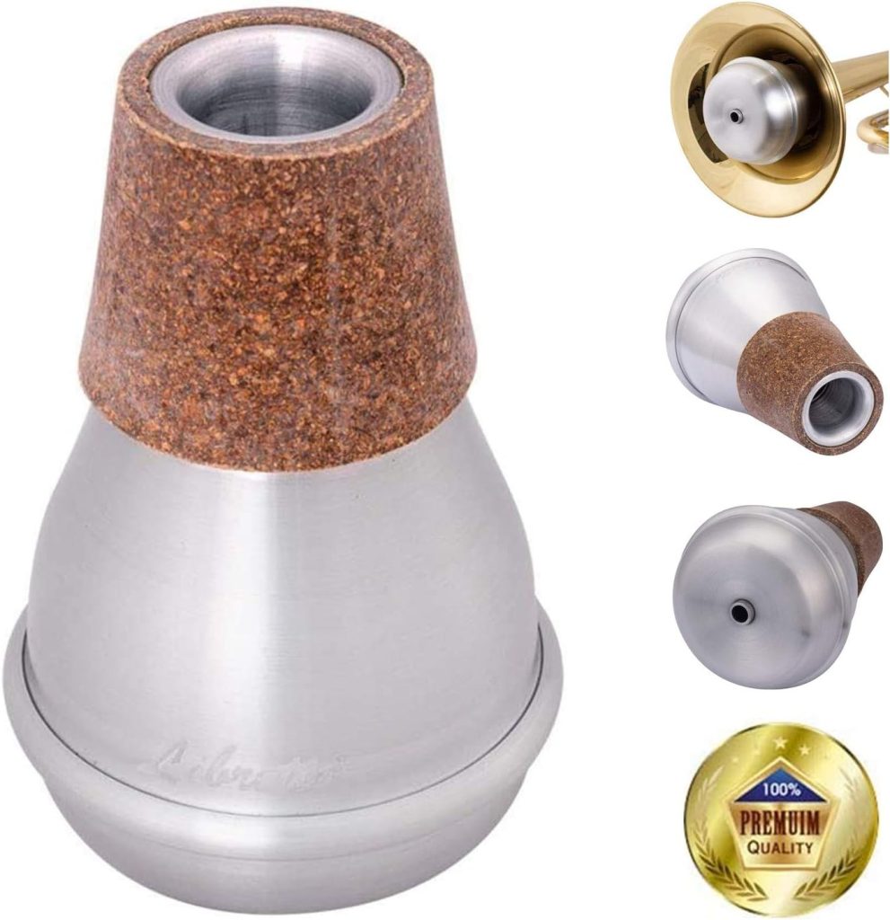 Libretto Trumpet Mute, AC011-5, Wah-Wah Mute, All Aluminum, Excellent For Stage Performance