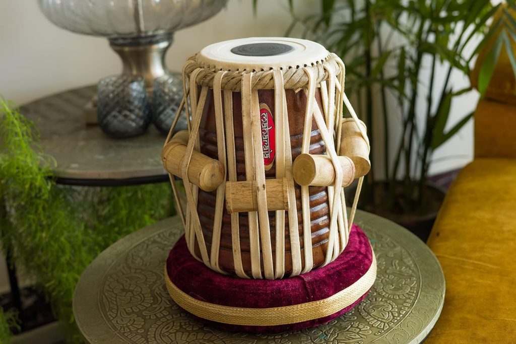 MAHARAJA Tabla Drum Set - Buy 3KG Black Brass Bayan, Finest Dayan, Hammer, Cushions  Cover (PDI-EA)
