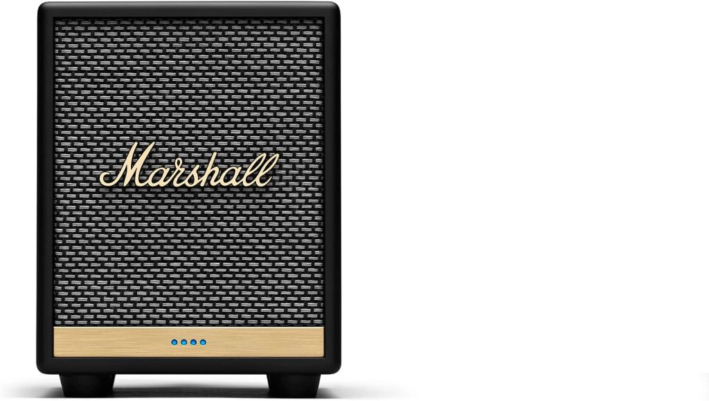 Marshall Uxbridge Home Voice Speaker with Amazon Alexa Built-In, Black