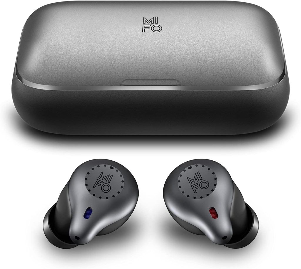 mifo 2023 Upgraded Version O5 Gen 2 Touch Version Bluetooth 5.2 True Wireless Earbuds, Qualcomm APT-X CVC 8.0 Wireless Earbuds Noise Cancelling Sport Headphones with 2600mAh Charging Case