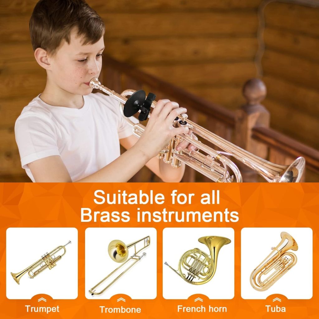 MirTra Small Embouchure Training Device Mirror For All Brass Instruments Adapted Trumpet,Trombone,French Horn,Euphonium,Baritone Horn,Tuba,Pocket Trumpet,Bugle,Cornet, Flugelhorn,Mellophone etc