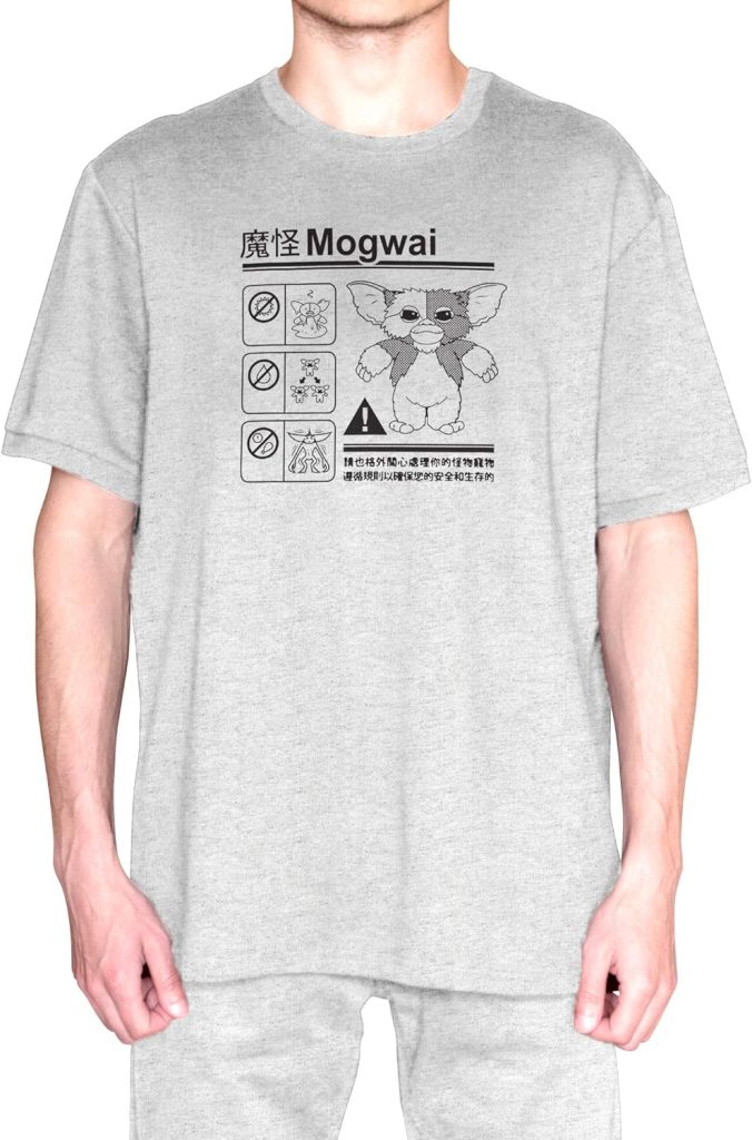 Mogwai Warning Mens T-Shirt