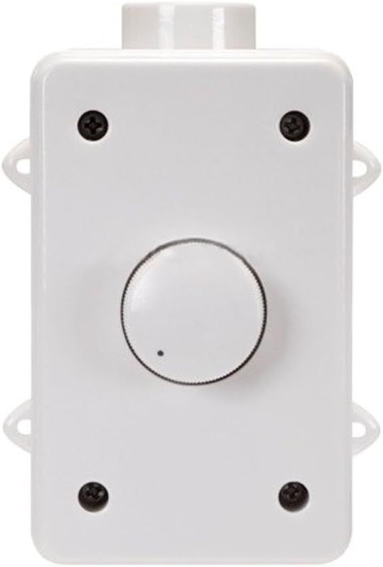 Monoprice 108240 RMS 100W Outdoor Speaker Volume Controller, White