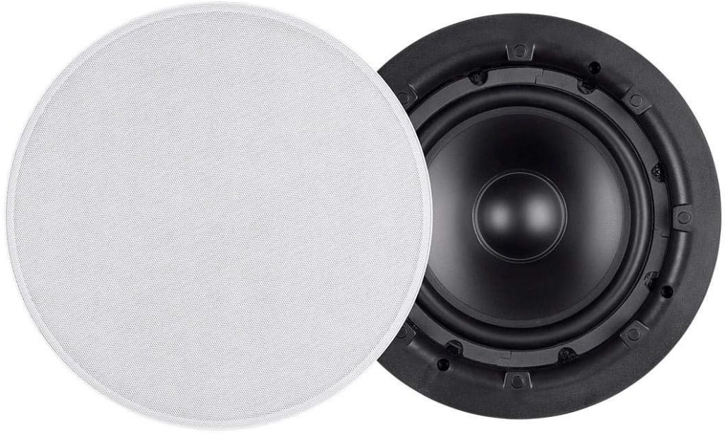 Monoprice in-Wall Speaker - 10 Inch Passive Subwoofer, 200 Watts Maximum (Single) - Aria Series