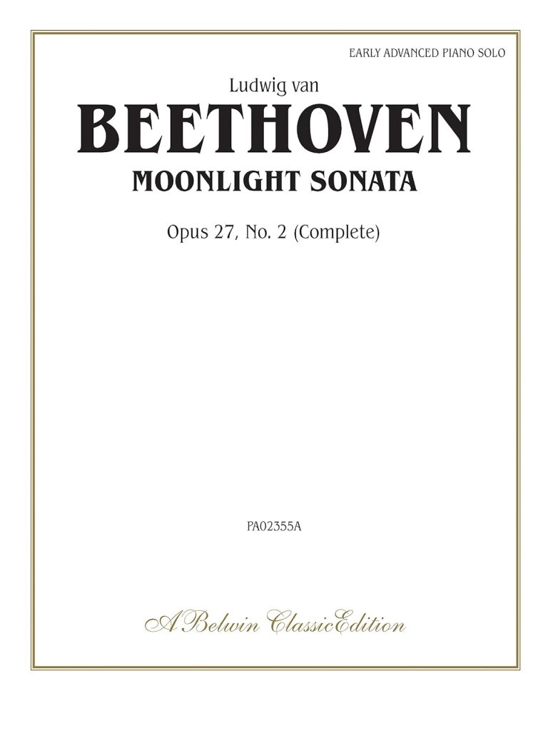 Moonlight Sonata, Op. 27, No. 2 (Complete) (Belwin Classic Library)     Paperback – August 1, 2003