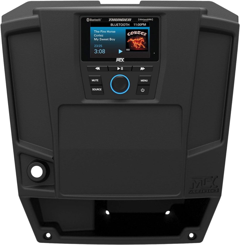 MTX RANGERSYSTEM1 Polaris Ranger SXS Audio System w Receiver  (2) Custom Speakers