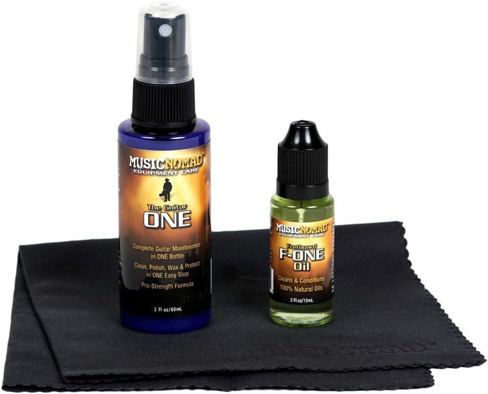 MusicNomad MN140 Premium Guitar Care 3-Piece Kit