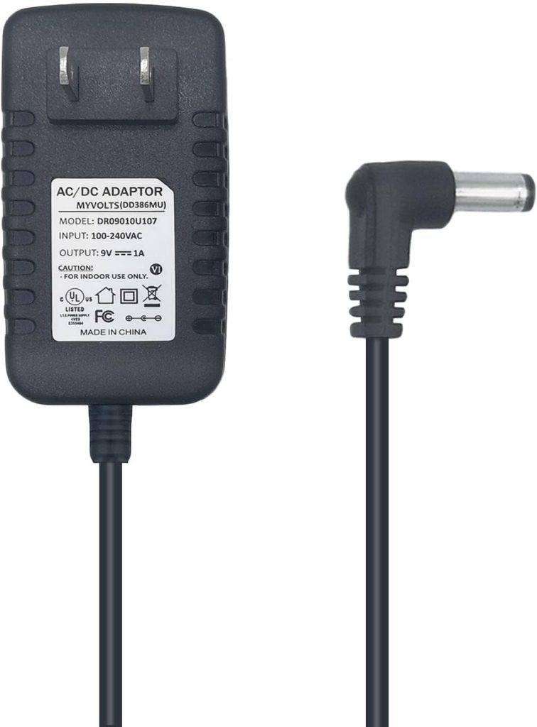 MyVolts 9V Power Supply Adaptor Compatible with/Replacement for Concertmate 900 Keyboard - US Plug