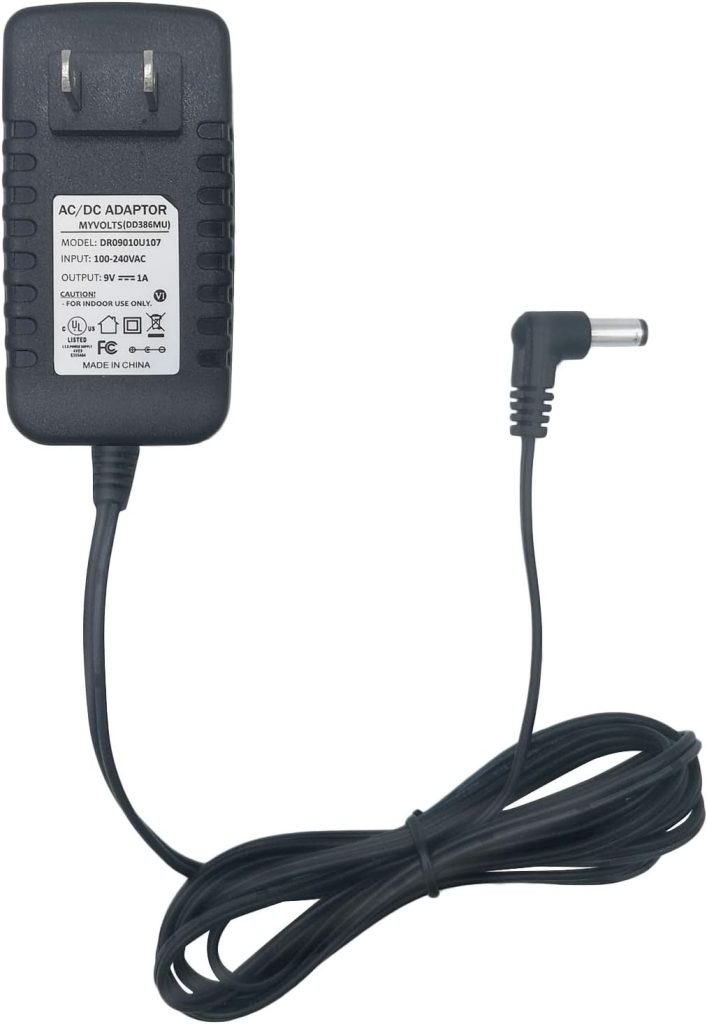 MyVolts 9V Power Supply Adaptor Compatible with/Replacement for Concertmate 900 Keyboard - US Plug